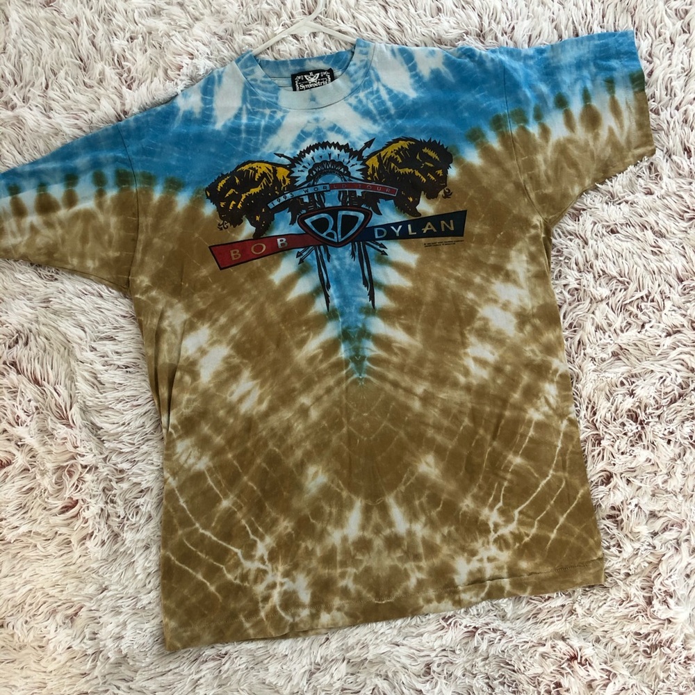 **VINTAGE Bob Dylan Tye Dye T-Shirt